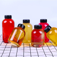 Bouteilles d'eau en plastique PET de qualité alimentaire 1 litre 400 ml 500 ml Contenants pour boissons froides Bouteilles vides Jus Soda