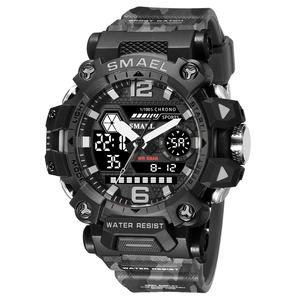 Montre électronique SMAEL 8072MC, Relojes Hombre, boîtier en alliage, montre numérique, étanche, quartz, Reloj Digital - Product Image 3
