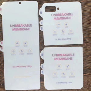 Pellicola protettiva trasparente per Samsung Galaxy Z Flip <span class=keywords><strong>4</strong></span> <span class=keywords><strong>3</strong></span>, protezione schermo infrangibile, membrana in vetro morbido per Samsung Galaxy Z Flip <span class=keywords><strong>4</strong></span> <span class=keywords><strong>3</strong></span> - Product Image 3