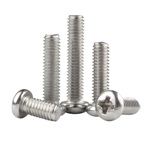 Bán buôn M2.5 M3 M4 M5 M6 Pan đầu Phillips Máy Vít 304 316 thép không gỉ vật liệu titan Metric inch - Product Image 1