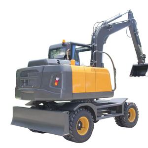 7.5 Ton Wiel Graafmachine Hydraulische Wiel Graafmachine Machines Bouw Grabble Achterste <span class=keywords><strong>Rigger</strong></span> 9075 - Product Image 2