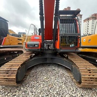 Excavatrices sur chenilles hydrauliques d'occasion Doosan DX300LC-9C, modèle 2024, 30 tonnes, faible nombre d'heures de travail