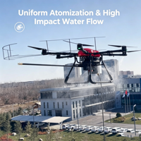 Dron Inteligente con GPS para Limpieza de Ventanas, Autónomo, de Alta Resistencia, para Limpieza de Fachadas de Edificios Altos, Limpieza Exterior de Ventanas, UAV Industrial