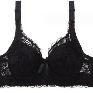 Haute qualité dames Sexy dentelle <span class=keywords><strong>soutien</strong></span>-<span class=keywords><strong>gorge</strong></span> Transparent <span class=keywords><strong>sans</strong></span> bretelles tricoté sous-vêtements Push-Up mince <span class=keywords><strong>grande</strong></span> <span class=keywords><strong>taille</strong></span> femmes caractéristique crochet fermeture - Product Image 3