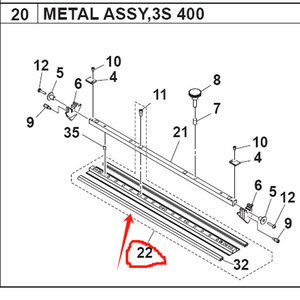 KGY-M71DA-A0 KGY-M71DA-00 KGY-M71DA металла <span class=keywords><strong>SQG</strong></span> сварной шов 3S 40 для деталей машины трафаретной печати ygp SMT ygp - Product Image 6