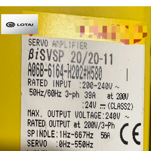 A06B-6164-H202 H580 I Servoversterker verwijderd uit de werkende machine - Product Image 1