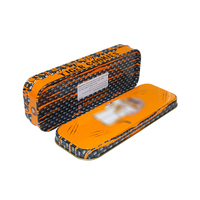 Offre Spéciale personnalisé Noël Cookie Tin Box Rectangulaire Conteneur De Bonbons En Bois pour Gâteau Crayon Chewing-gum Caractéristiques Logo Personnalisé