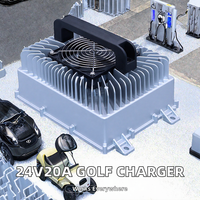 Chargeur de batterie de voiturette de golf électrique 48V20A DC pour batteries Lifepo4 et au plomb