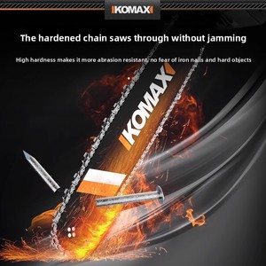 Motosierra Eléctrica KOMAX para Tala, Motosierra Pequeña <span class=keywords><strong>de</strong></span> Mano para Uso Doméstico, Hoja <span class=keywords><strong>de</strong></span> Sierra <span class=keywords><strong>de</strong></span> Alta Potencia para Trabajos en Madera - Product Image 5
