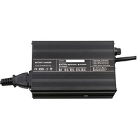 Chargeur de vélo électrique LYYX120 10S 42V 2.5A, chargeur de batterie Li polymère 36 volts 6AH 9AH 12AH 15AH avec boîtier en aluminium
