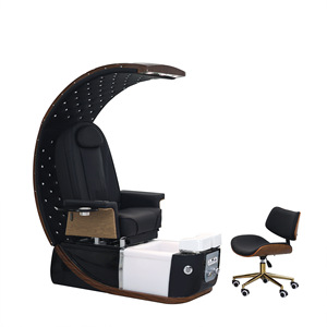 Bañera de pies eléctrica multifunción integrada para terapia de pies, para uso comercial en salones de uñas, con logotipo personalizable - Product Image 4