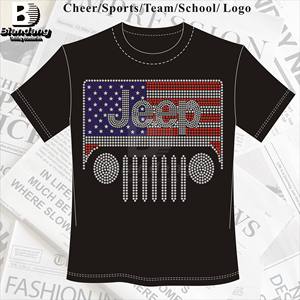 แผ่นรีดพลอยเทียมด้วยความร้อนดีไซน์แบบลอกลายแผ่นโลโก้ตามสั่งแผ่นพลอยเทียมร้อนสำหรับงานปาร์ตี้เชียร์ลีดเดอร์ - Product Image 6