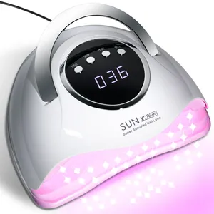 SUN X28 MAX Nail Lamp 90 LED UV Nail Dryer Professional Gel Nail Polish Curing <b>Light</b> <b>with</b> 4 <b>Timers</b> and Sensor Nail Salon Tools - Product Image 1