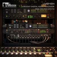 Compresseur de son professionnel, processeur audio Dante, processeur audio Nuoxun Lm848rts, FIR
