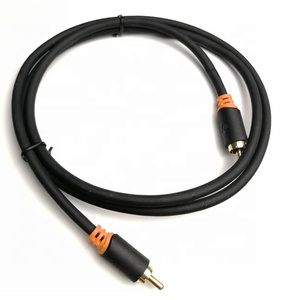 Commercio all'ingrosso della fabbrica 3.5mm Stereo spina maschio cavo Audio doppio <span class=keywords><strong>RCA</strong></span> per Computer telefono cellulare altoparlante microfono-PVC 1080p - Product Image 5