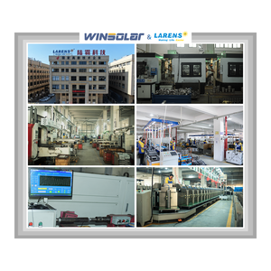 Winsolar DC 4 inch Nhựa cánh quạt sắt Outlet được xây dựng trong điều khiển máy bơm nước giếng sâu năng lượng mặt trời - Product Image 2