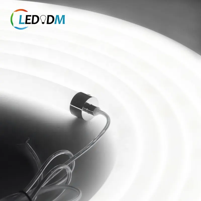 low wattage 22mm round neon light 360 view angle smd 2835 120 leds free bending led neon flexible strip light