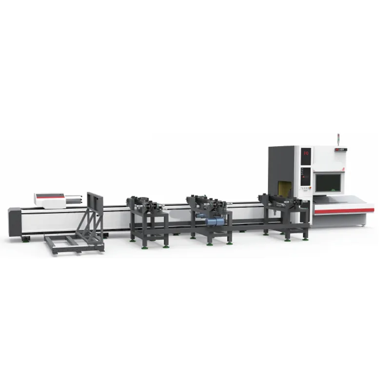 Cortador a laser de tubo de potência EP 3000w 6000w Equipamento CNC para corte de tubo de fibra a laser com certificação da Europa