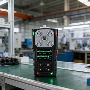 <span class=keywords><strong>Détecteur</strong></span> <span class=keywords><strong>de</strong></span> gaz ammoniac NH3 et oxygène, <span class=keywords><strong>détecteur</strong></span> <span class=keywords><strong>de</strong></span> 4 gaz, se connecte à l'ordinateur, chargeur USB - Product Image 1