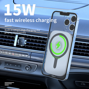 Stable 15W Fast Charging Magnetic Wireless Car Mount <b>Stand</b> Charger for Phone Series With Phone Holder - Product Image 3