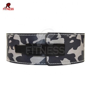 Ceinture de musculation en cuir de vachette de qualité supérieure, respirante, avec logo personnalisé - Product Image 4