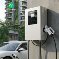 Cargador de Pared para Vehículos Eléctricos DC Wallbox CCS2 Estándar Europeo 20kW, Montaje en Pared, Suministro Directo, Precio Competitivo, Comercial, Público, WrightCharge