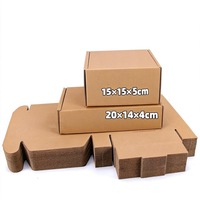 Cajas de Envío de Cartón Corrugado Reciclable con Impresión Grande, Diseño de Logotipo/Gráfico Personalizado en Relieve para Embalaje de Regalos