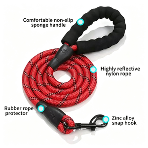 Hot Sale Explosion-proof reflective Pet leash for medium and large <b>dogs</b> Wholesale Retail Pet Rope - Product Image 1