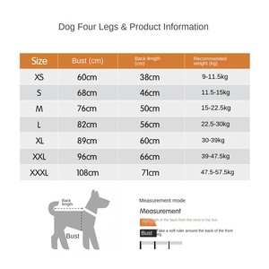 Traje de Recuperación de Manga Larga para Perros, Hembra y Macho, Tamaño Mediano y Grande, para Después de la Cirugía - Product Image 3