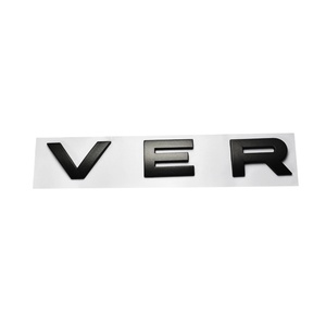 Badges autocollants personnalisés en plastique Abs, étiquettes adaptées à la <span class=keywords><strong>marque</strong></span>, nom emblème de <span class=keywords><strong>voiture</strong></span>, Design personnalisé, 500 pièces - Product Image 1