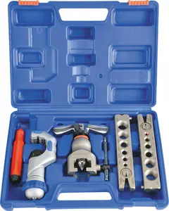 DSZH Kälte hand werkzeuge teil klimaanlage abfackeln Hydraulische Multi flare kupfer Rohr abfackeln tool kit set WK-806FT-L