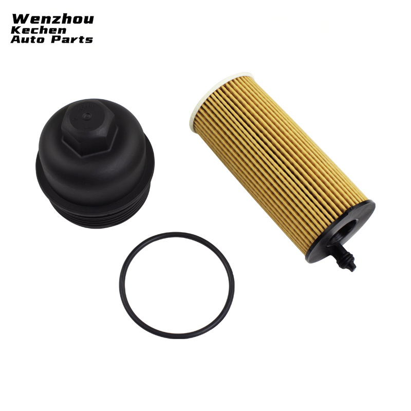 New 11428596283 Oil Filter Housing Assembly & 11428576429 Aluminum Alloy Modified Oil Cooler for BMW B48 Engine Engine Parts Filter Parts Image 6