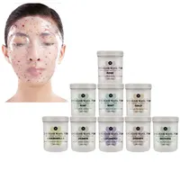 Trattamento viso professionale schiarente idratante maschera per gelatina fai-da-te in polvere modellazione in gomma maschera per idrogelatina in polvere