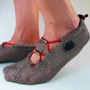 Chaussettes de sécurité anti-coupure en maille de chaîne d'acier inoxydable <span class=keywords><strong>pour</strong></span> bûcherons - Product Image 1