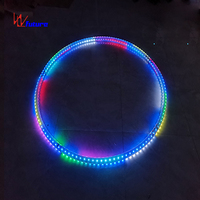 Cercle géant LED pour scène de cirque, boîte de nuit, mariage, festival en plein air, spectacle en direct, décoration, équipement