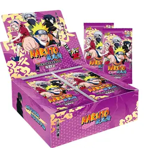 Großhandel Narutoes Sammlung Karten Full Set Tier2 Wave 6 Booster Box Kayou Uzumaki Uchiha Spiel Cartas Weihnachts geschenk