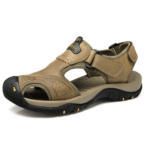 <span class=keywords><strong>Sandali</strong></span> Casual da Uomo in Pelle Marrone Antiscivolo per Escursioni All'aperto con Punta Chiusa per l'Inverno - Product Image 4