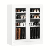 Meuble à chaussures vertical moderne en métal, portable, pour salon, avec couleur et logo personnalisables