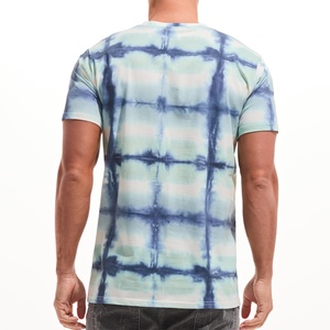 T-shirt Homme 2024 Best-seller 100% Coton Tricoté Épais Style Vintage Effet Vieilli Logo Personnalisé Street Style - Product Image 6