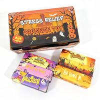 Fabricant en gros de jouets sensoriels anti-stress en PU en forme de barre de beurre pour Halloween