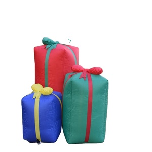 Cajas de regalo inflables de Navidad con decoración de bolas para Navidad, fiesta de vacaciones en interiores y exteriores - Product Image 6