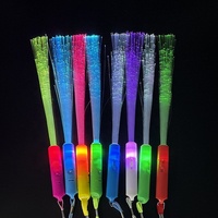 Barra de Fibra Óptica LED Luminosa, Barra Fluorescente, Accesorios para Animar Ambiente en Conciertos, Varitas Mágicas, Juguetes, Decoraciones para Fiestas