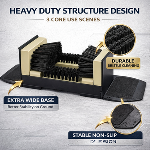Extra Wide Outdoor <strong>Boot</strong> Scraper Heavy Duty Shoe <strong>Cleaner</strong> for Wholesale Buyers - Product Image 3