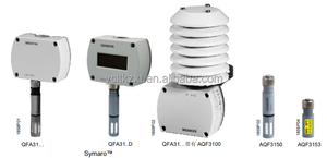 지멘스 QFA3171 실내 온도 습도 센서 DC 0-10V 1 년 보증 공기 덕트 제어용 IP65 OEM - Product Image 2