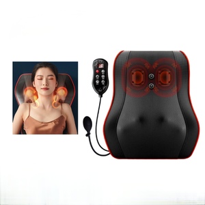 Bantal Pijat Leher Shiatsu Elektrik dengan Fungsi Pengatur Waktu - Pereda Nyeri Jaringan Dalam - Product Image 1