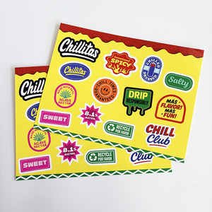 Etiquetas Adhesivas de Vinilo Personalizadas con Corte Kiss-Cut, Impresión de Etiquetas de Embalaje, Adhesivo Impermeable, Papel Sintético, Etiquetas con Logotipo - Product Image 4