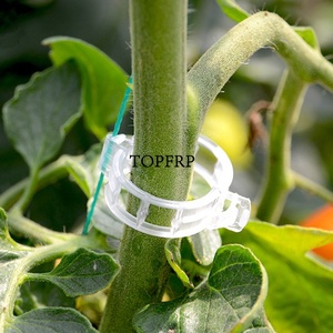 Plastic Plant <b>Support</b> Clips, Greenhouse <b>Tomatoes</b> Plant Clips - Product Image 2