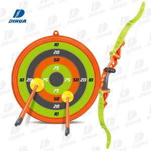 बच्चों के तीरंदाजी खिलौना सेट, सक्शन कप तीर सुरक्षित धनुष तीर खेल इनडोर आउटडोर लक्ष्य अभ्यास खिलौने - Product Image 2