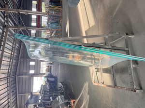 Verre feuilleté trempé cintré sur mesure pour murs-rideaux, certifié CE, épaisseur 3-25 mm pour gratte-ciel et stations de métro - Product Image 2