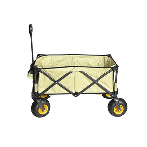Chariot de plage gonflable pliable à roues, portable, pour pique-nique, camping, livraison, chariot de camping-car - Product Image 4